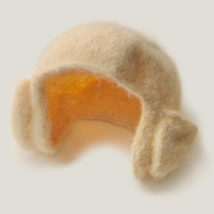 Flap Pocket Beanie - EGG SALAD