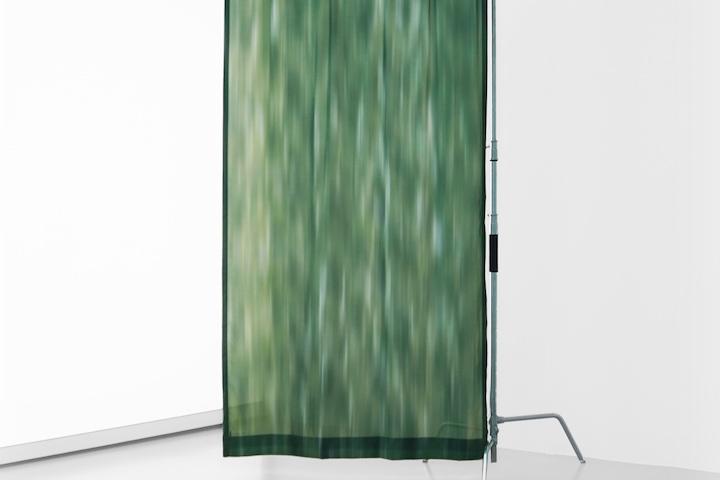 자체제작 패브릭 가리개 커튼/Grass Green 그라스 그린