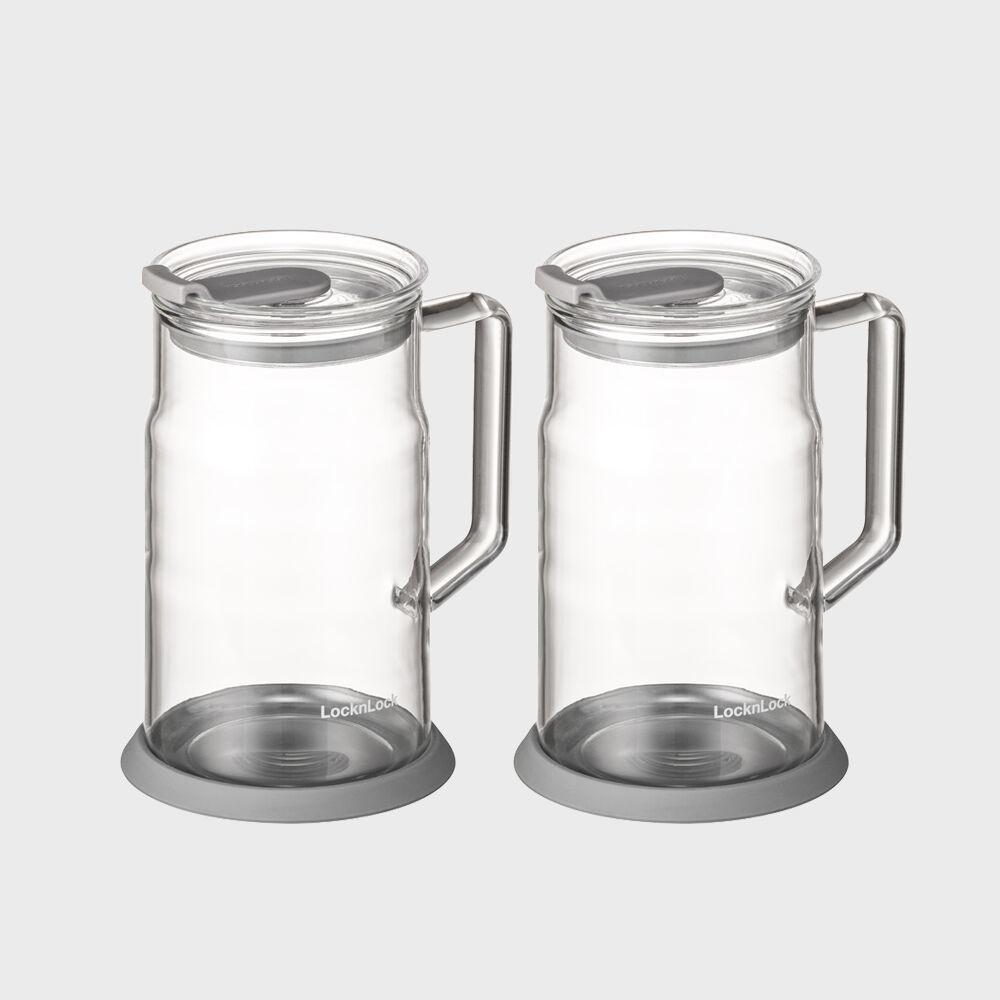 [2P] 락앤락 메트로 내열유리 머그 670ml 2P세트