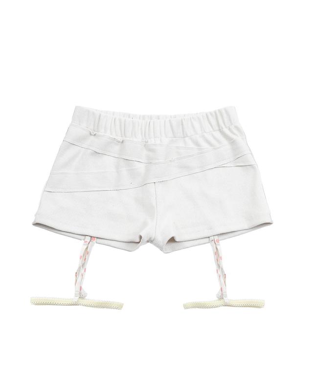 Bandage Garter Shorts BabyYellow