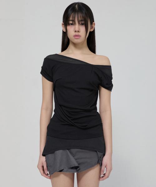 2-Layered Top (FL-141_Black)