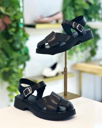 [GO-CCE] 고세 여성 플랫폼 샌들 OZS3S076 블랙