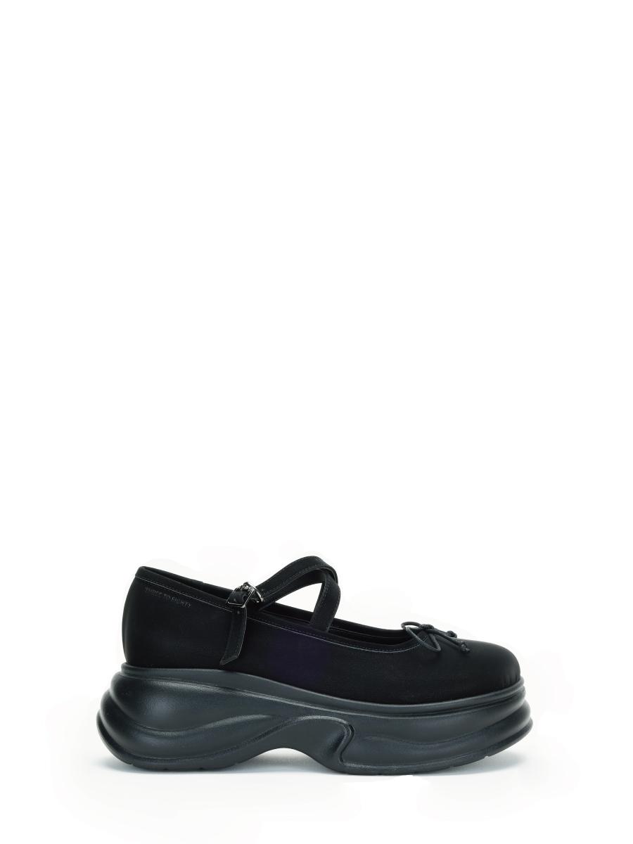 Strap Mary Jane Platform (Black)