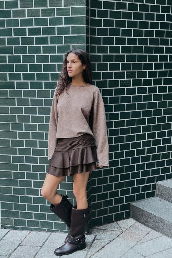 프릴 스커트 팬츠