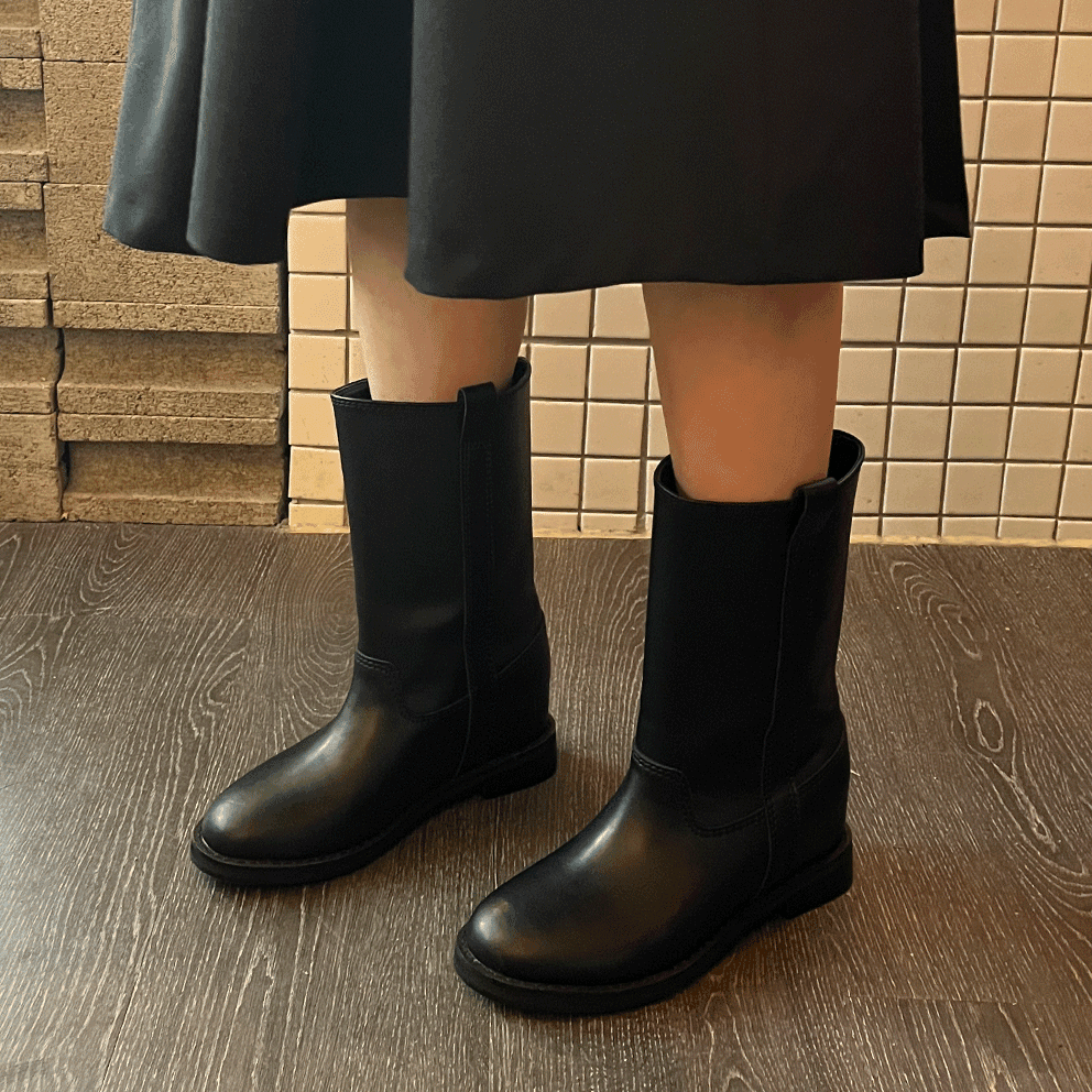 [29CM 단독] m108 middle boots_ black 5.5cm