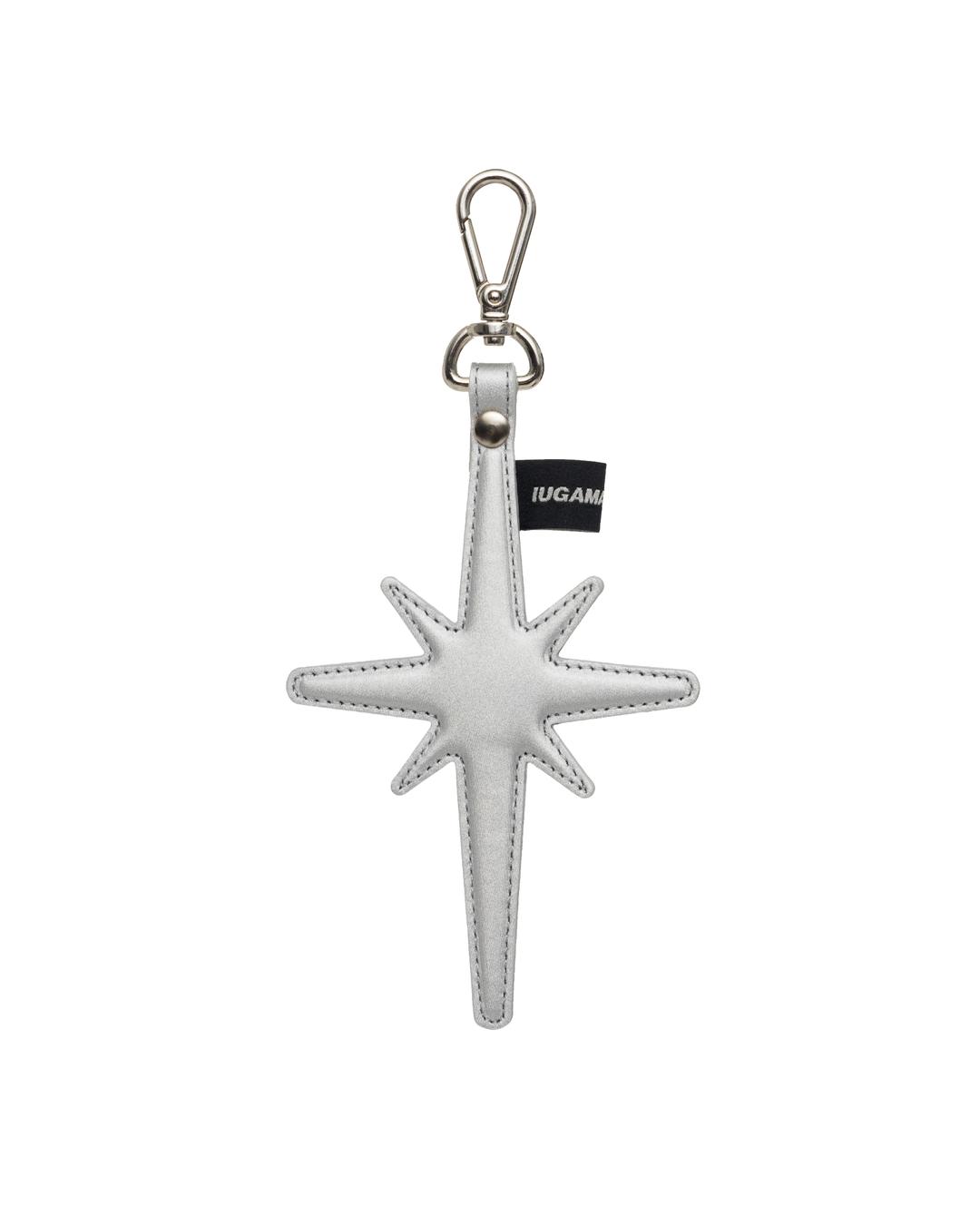 Glossy Star Keyring (Silver)