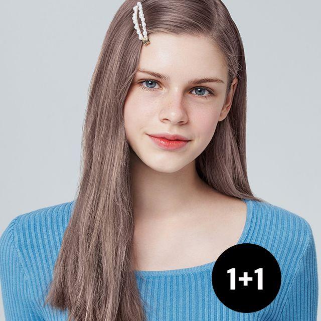 [1+1][염색]푸딩 헤어컬러 - 트러플머쉬룸블론드