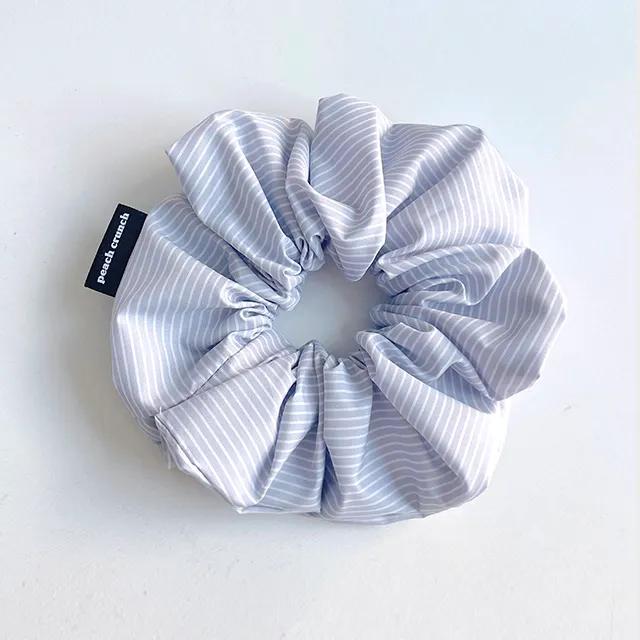 [made] 블루 스트라이프 스크런치 곱창밴드 슈슈 2size