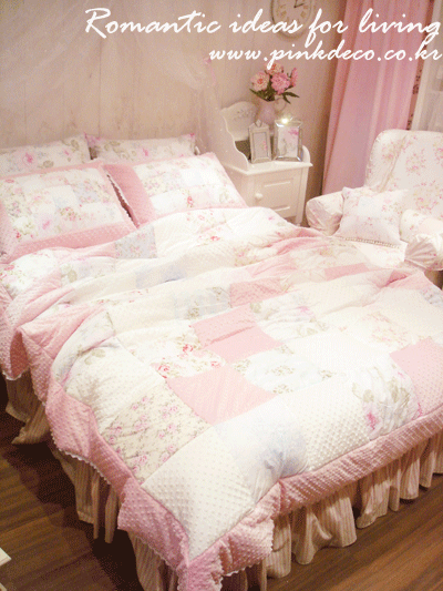 폼폼 쉐비 패치 침구(주문폭주)