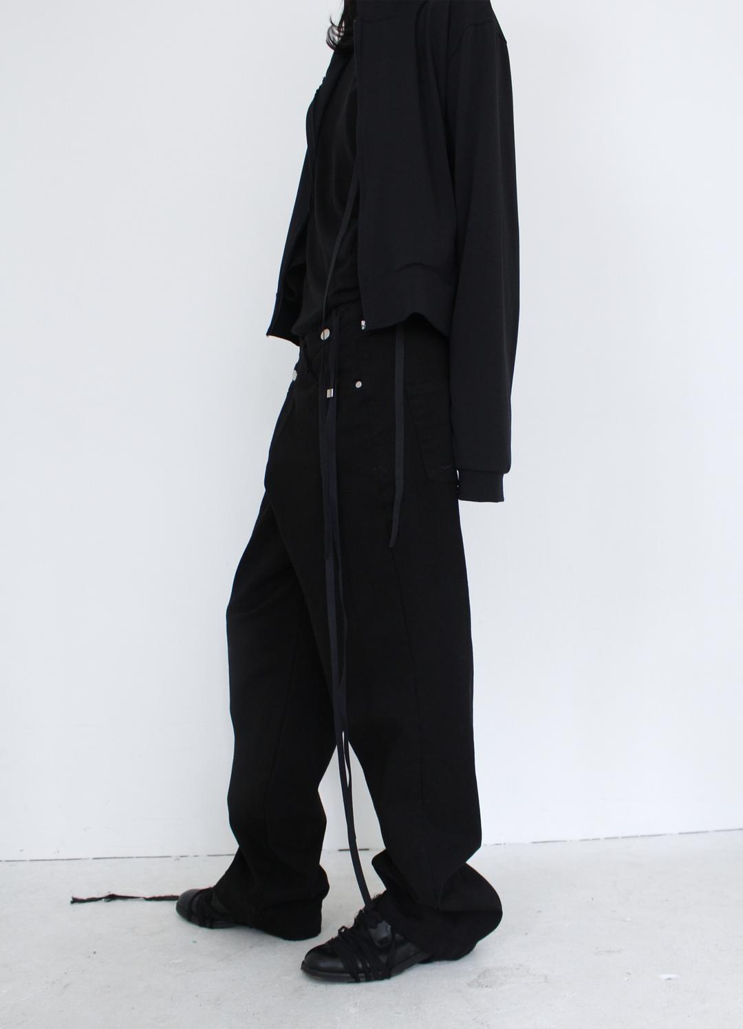 LIS COTTON PANTS (BLACK) 3/20예약배송