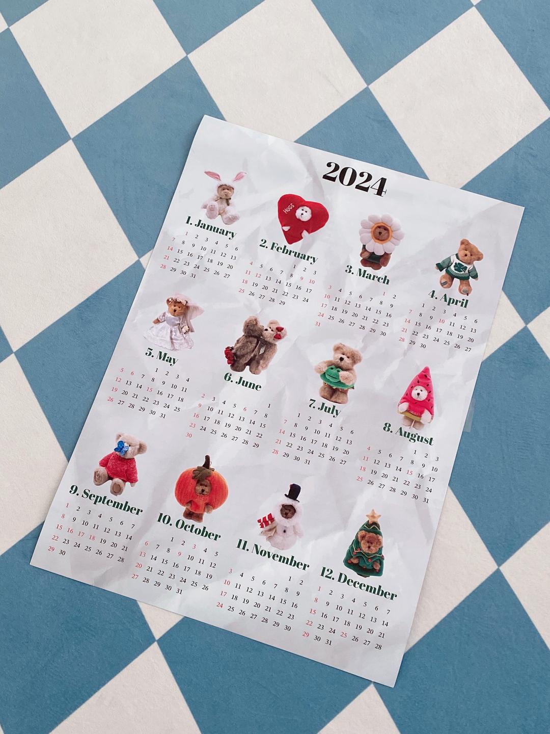 2024 wallpaper calendar ver.1 [a2]