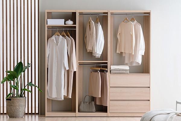 NEW 이안 시스템 드레스룸 모듈 600 서랍형 옷장 (행거형)