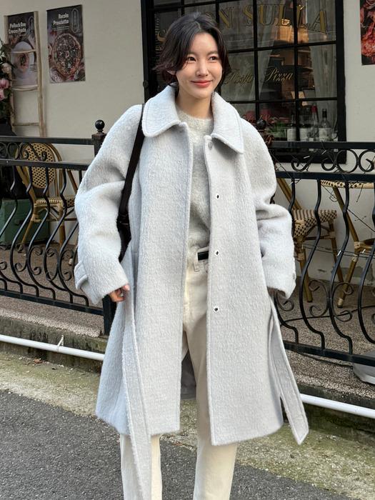 New raglan half coat - Sky