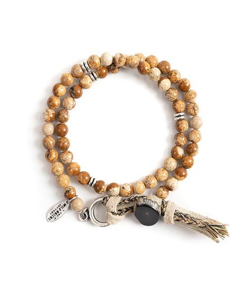 WST GEMSTONE BRACELET (mustard)