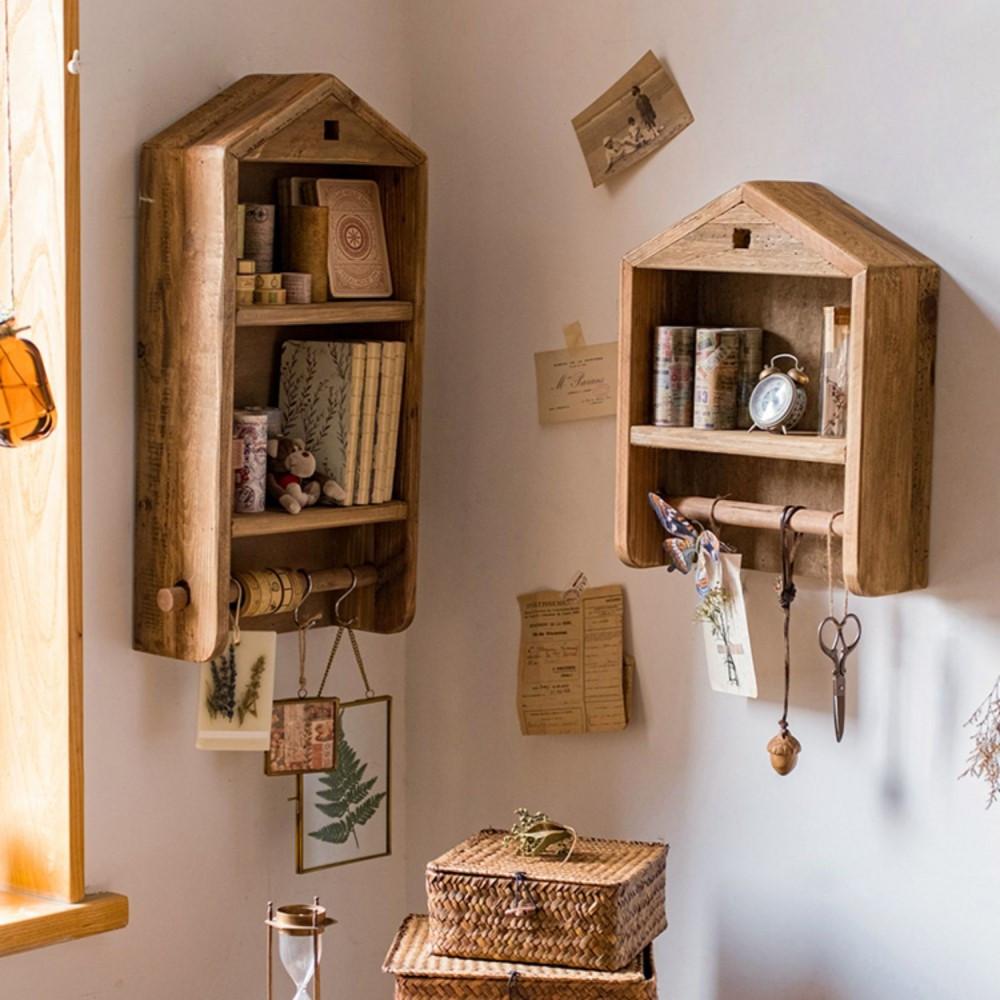 집모양장식장 집모양선반 빈티지 C