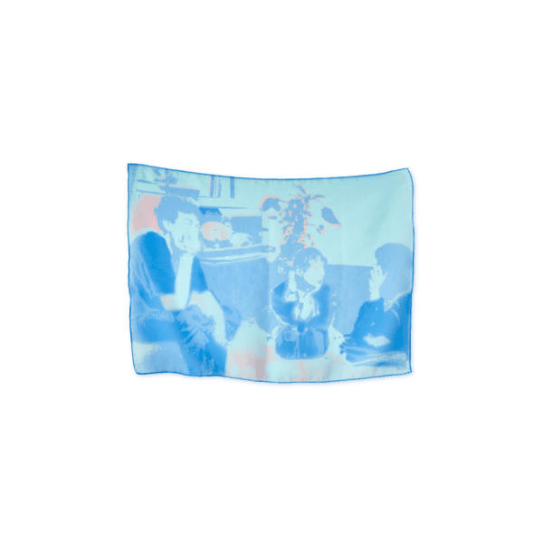 AFTERNOON CONVERSATION FABRIC POSTER