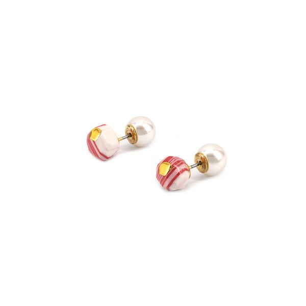 2022 PANTONE stratum pearl earring (RP)
