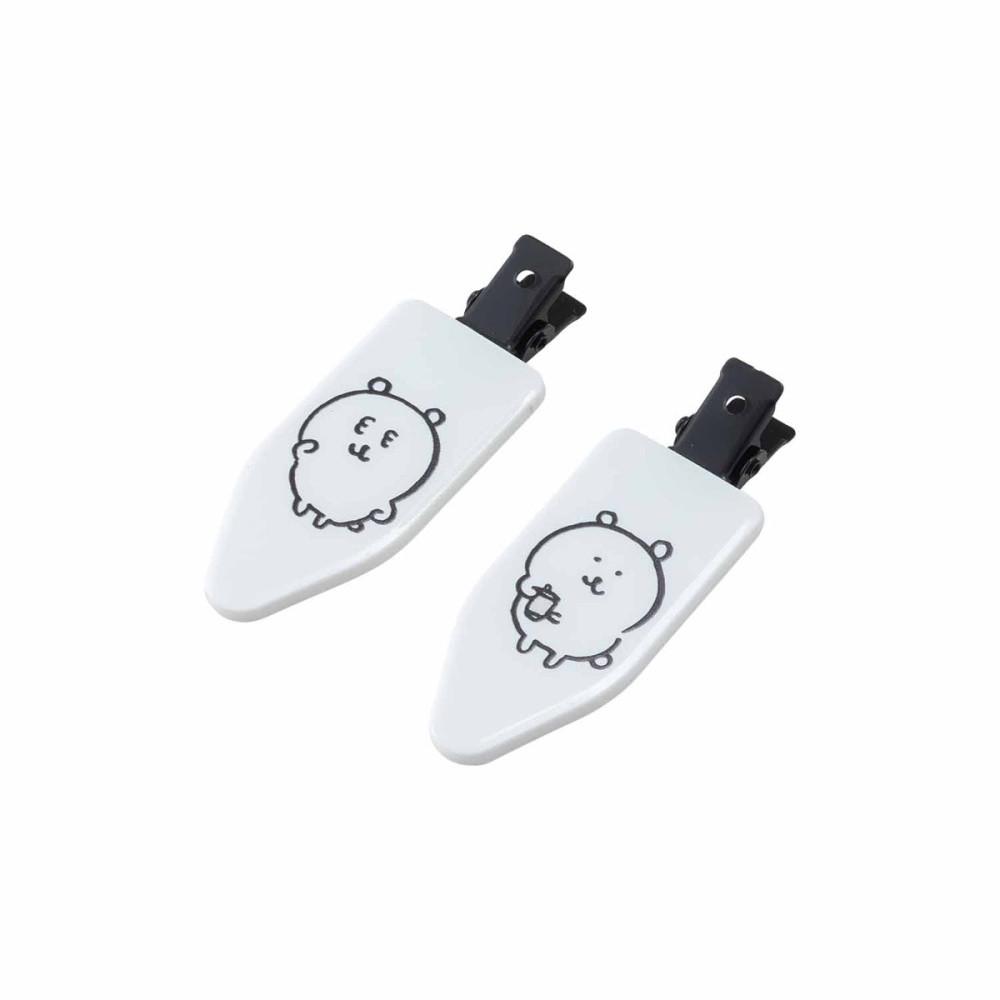 나가노마켓 농담곰 앞머리 클립 책갈피 클립 핀 집게삔