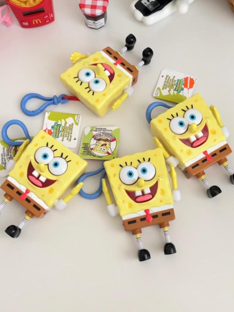 스폰지밥 피규어 팝업 키링