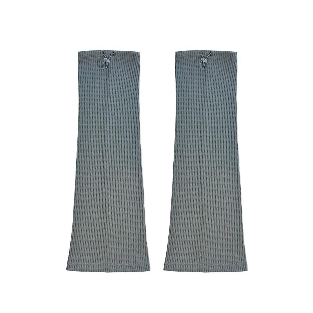 24-001 WAFFLE LEG WARMERS (DOVE)