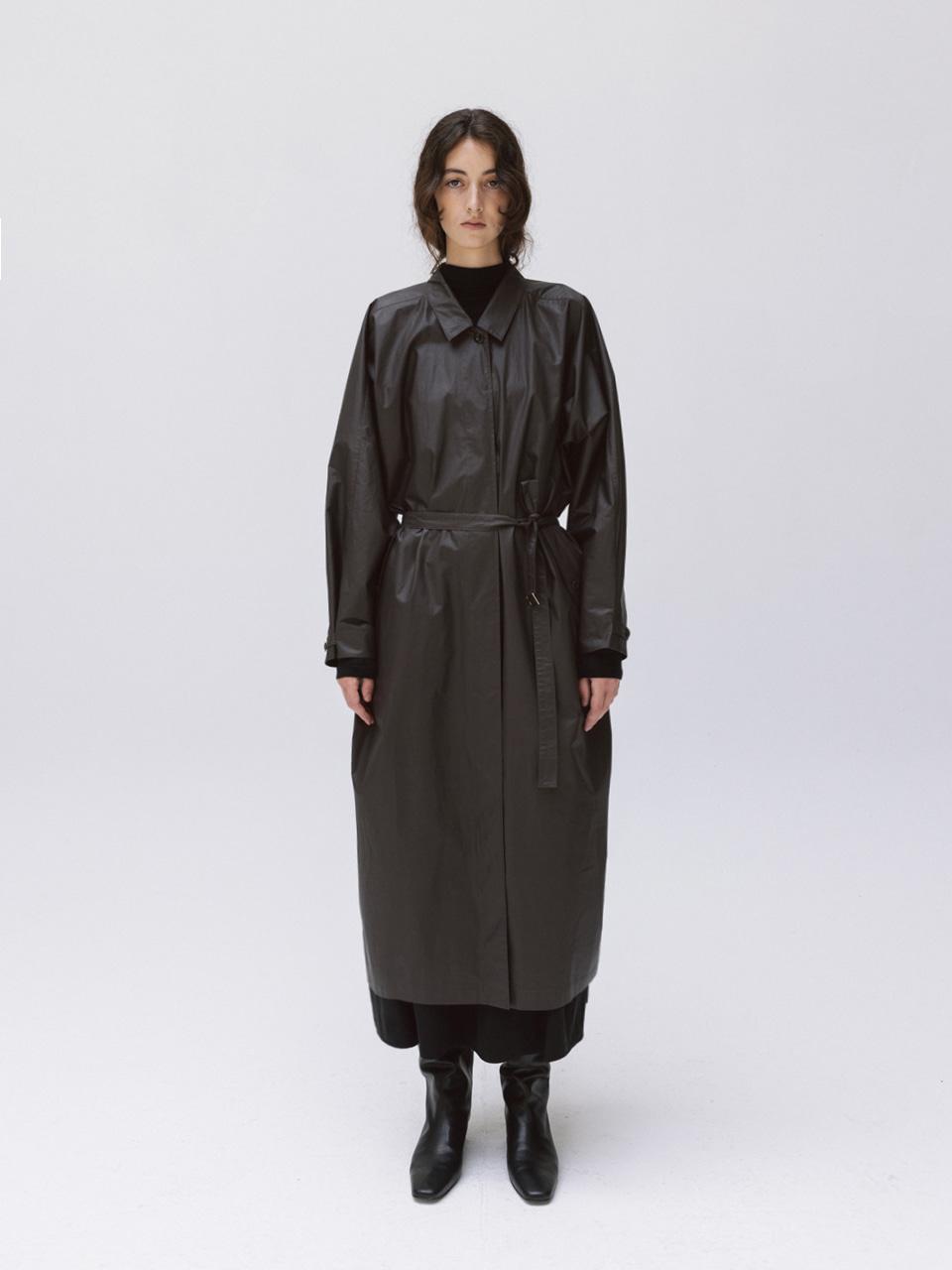 wind coat (brown)