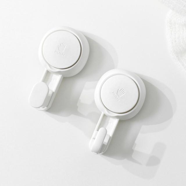 잇데코 원터치 흡착걸이 후크고리 다용도걸이