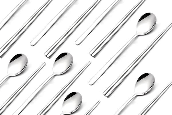 국산 스텐 10인용 수저세트 (숟가락+젓가락)