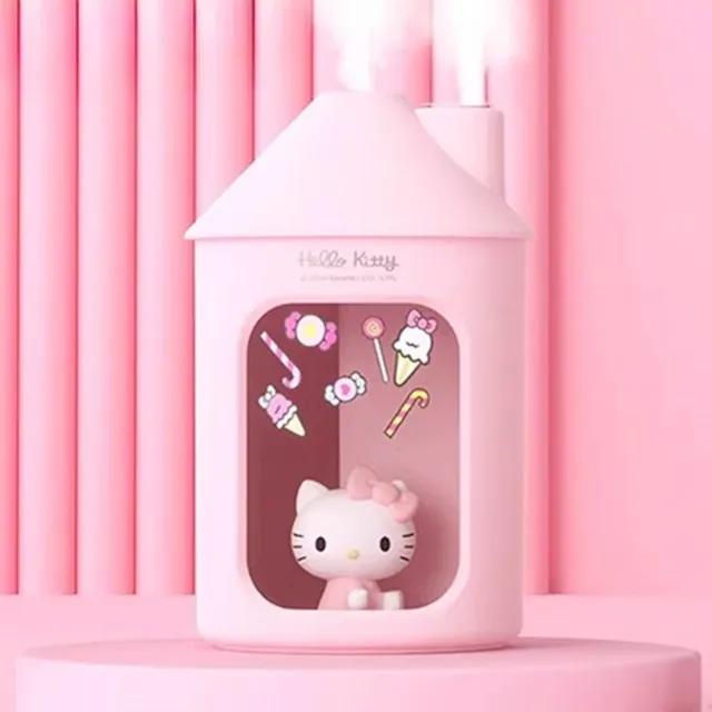 [인기상품/당일발송🚀]헬로키티 해피홈 미니무드 가습기 무드등 사무실 탁상용 차랑용 휴대용