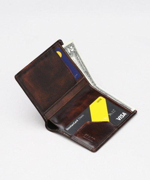 아도방 소가죽 미니 반지갑(투톤연밤)w21351