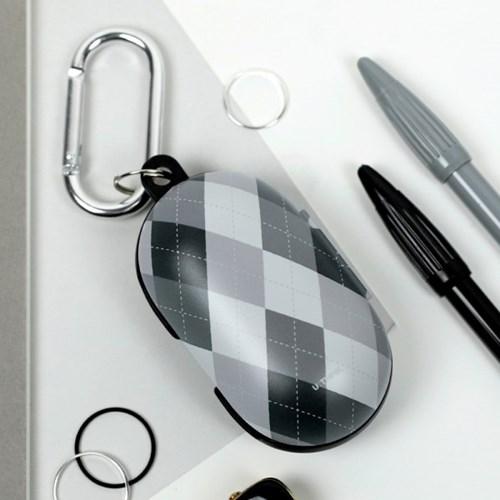 유스픽 코지 체크 버즈1&2/플러스/라이브/프로 하드케이스