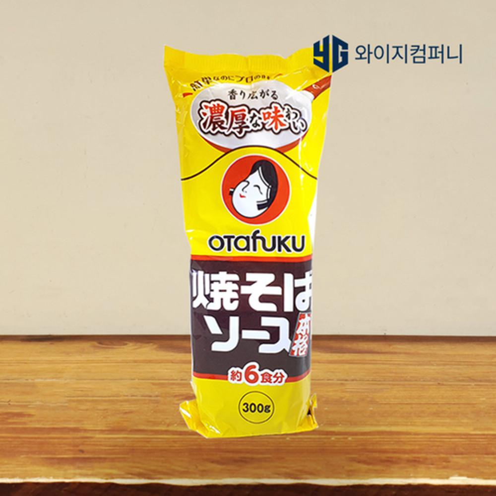 오타후쿠 야끼소바소스 300g 소스 양념 볶음국수 메밀면 야키소바빵 일본음식