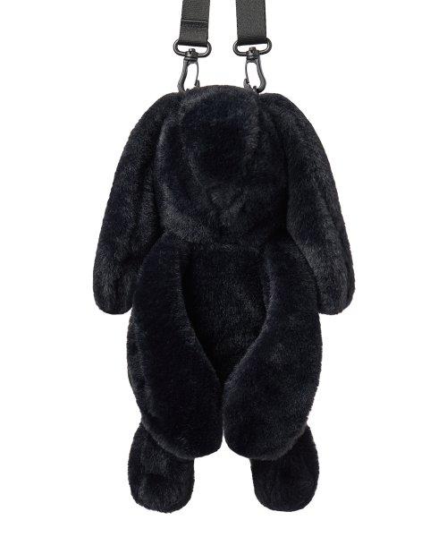 래빗 크로스 백 - 블랙