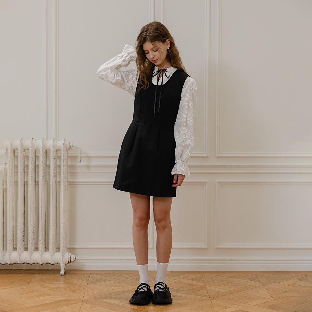 던드롭 DD_Hourglass sleeveless dress