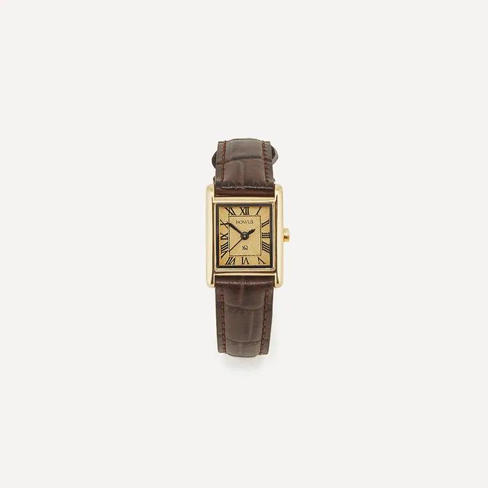 [13차리오더]SQUARE CLASSIC WATCH (BROWN)