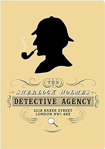 Sherlock Holmes Passport Sized Mini Notebook