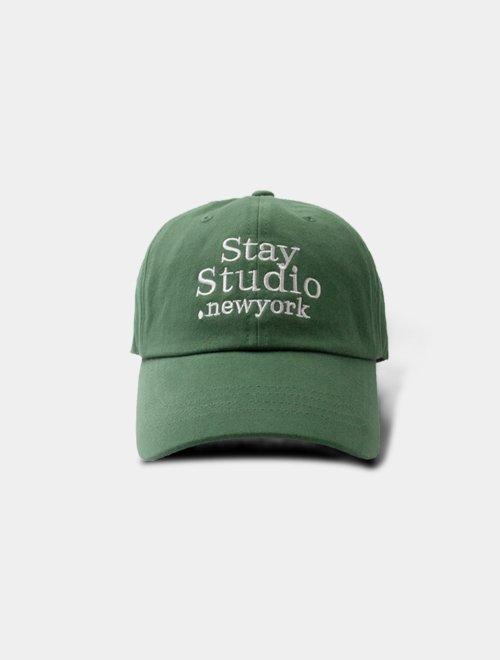 스테이스튜디오 코튼 볼캡 그린