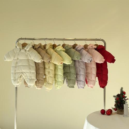 컬러패딩우주복