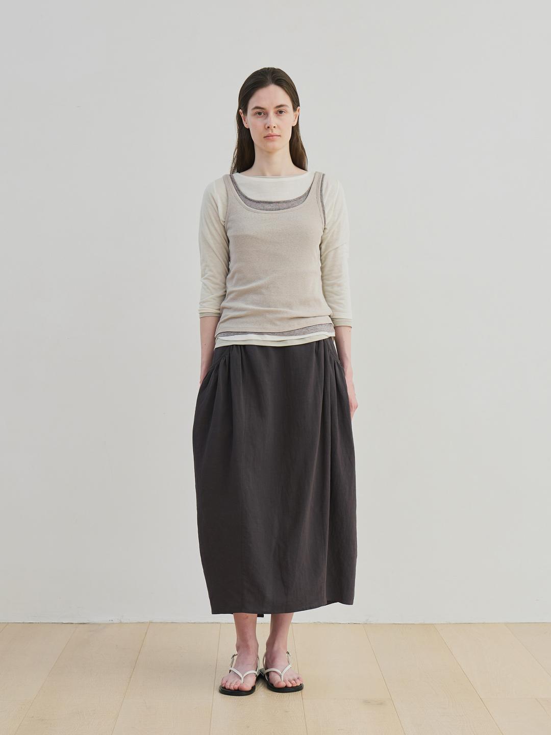 tencel t-shirt (ivory)