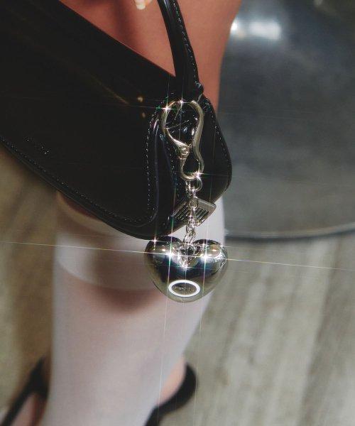 Mirror Heart Keyring · 미러 하트 키링