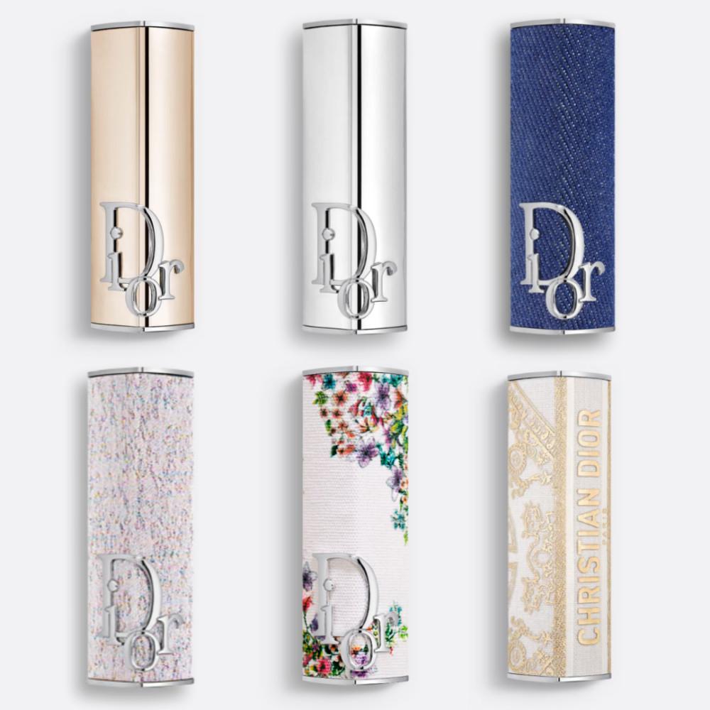 디올 어딕트 립스틱 케이스인디고데님 메탈릭실버  메탈릭골드 한정판 리미티드 에디션