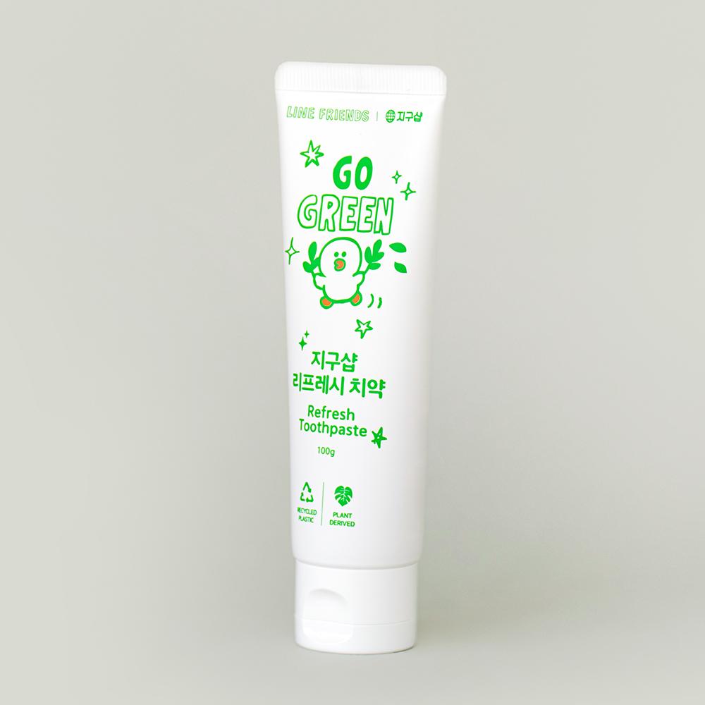 [지구샵] 라인프렌즈 리프레시 치약 100g