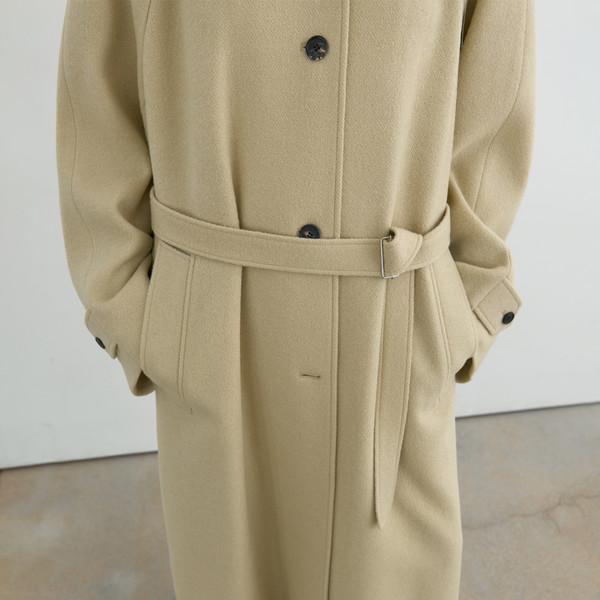 [EXCLUSIVE] CONTOUR LONG RAGLAN COAT _ BUTTER BEIGE