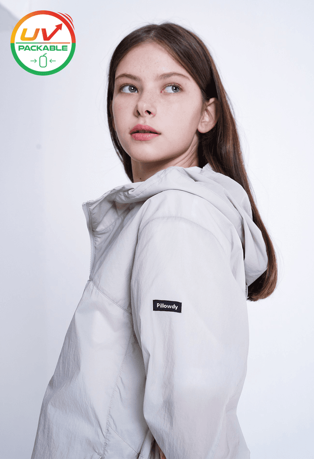 [필로우디] Pillowdy UV Light Windbreaker V2 - L/Beige