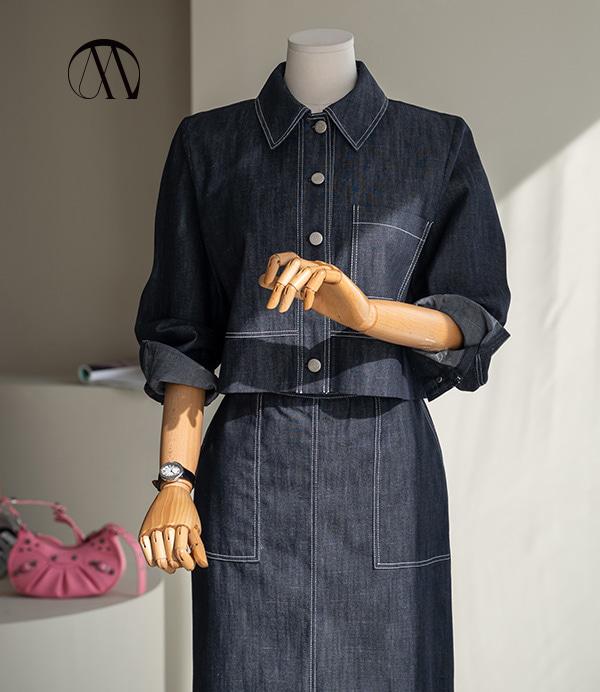 A. 러밍 논페이드 스커트 셋업<span style=font-size:0pt