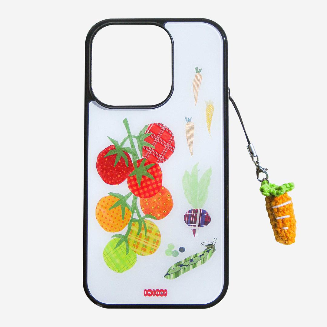 [PRE-ORDER] Veggies phone case (글라스 케이스)