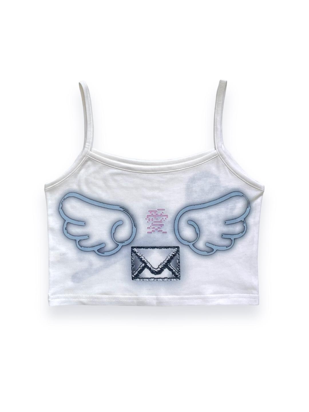 Letter angel top