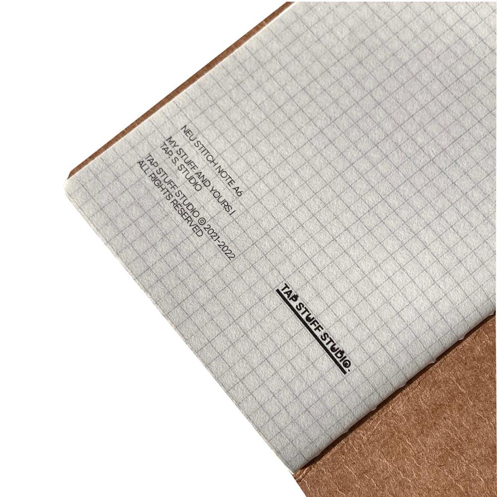 NEU NOTE GRID A6 모눈 스티치 노트