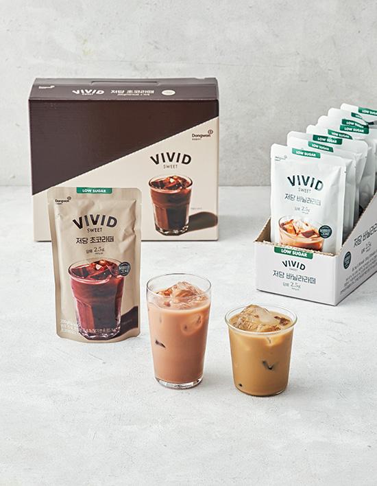 [비비드스위트] 저당 라떼 2종 (200mL X 10개입) (택1)
