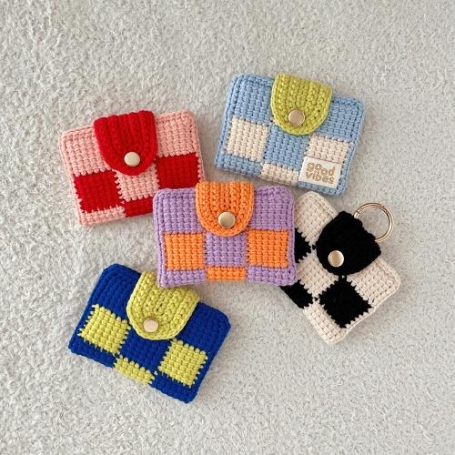 코바늘diy 체커보드 코바늘카드지갑 가방뜨기 뜨개질가방 영상포함