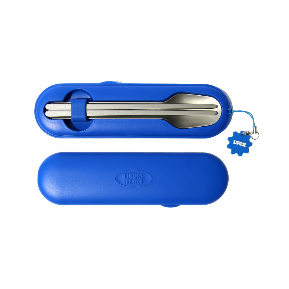 초슬림 초경량 고강도 프리미엄 스텐 커트러리 리크러리 BLUE